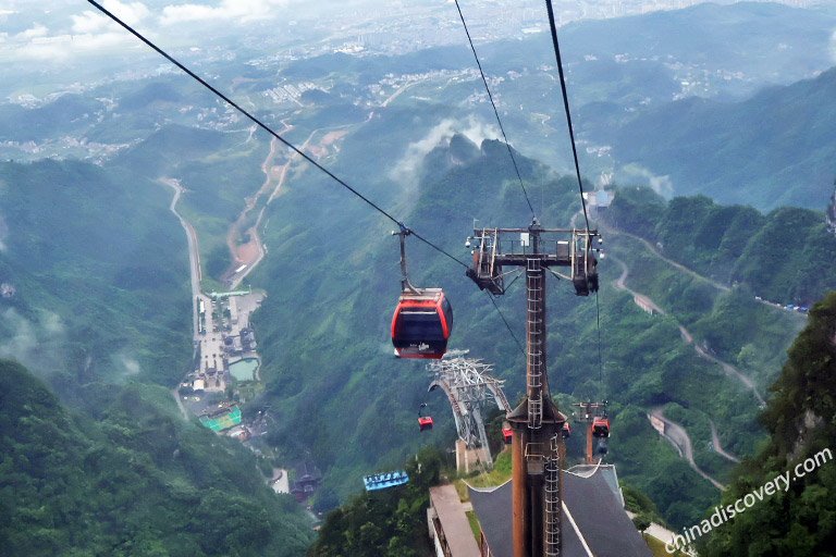 TIANZI MOUNTAIN CABLEWAY 