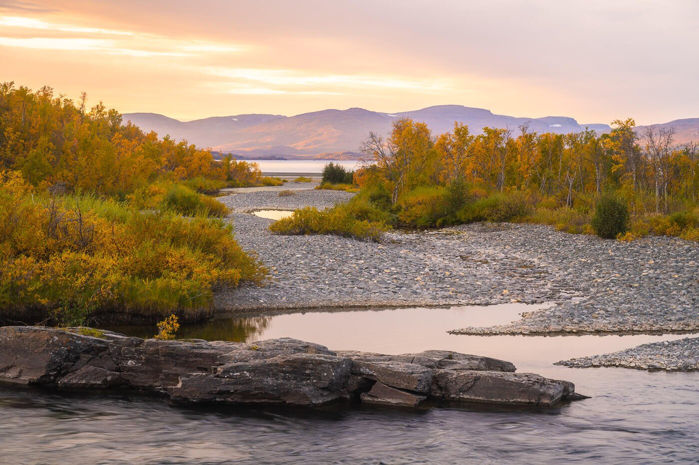 ABISKOJAKKA ROCKY RIVER 
